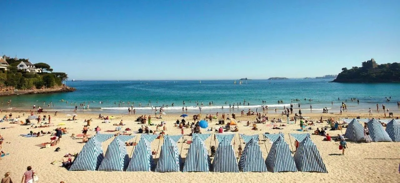 Appartement Cosy 2 Pers Vue Mer Balcon Hyper Centre Dinard 0*,